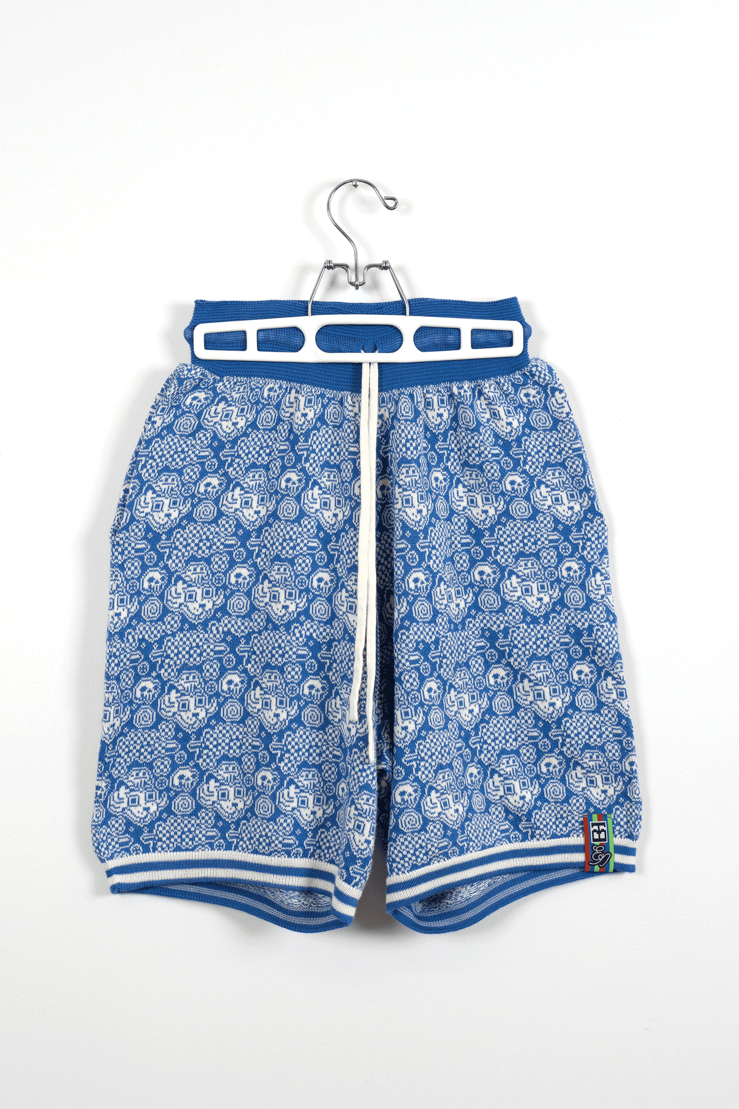 Jacquard Tigerbob Lounge Shorts // Twilight/Eggshell