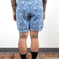 Jacquard Tigerbob Lounge Shorts // Twilight/Eggshell