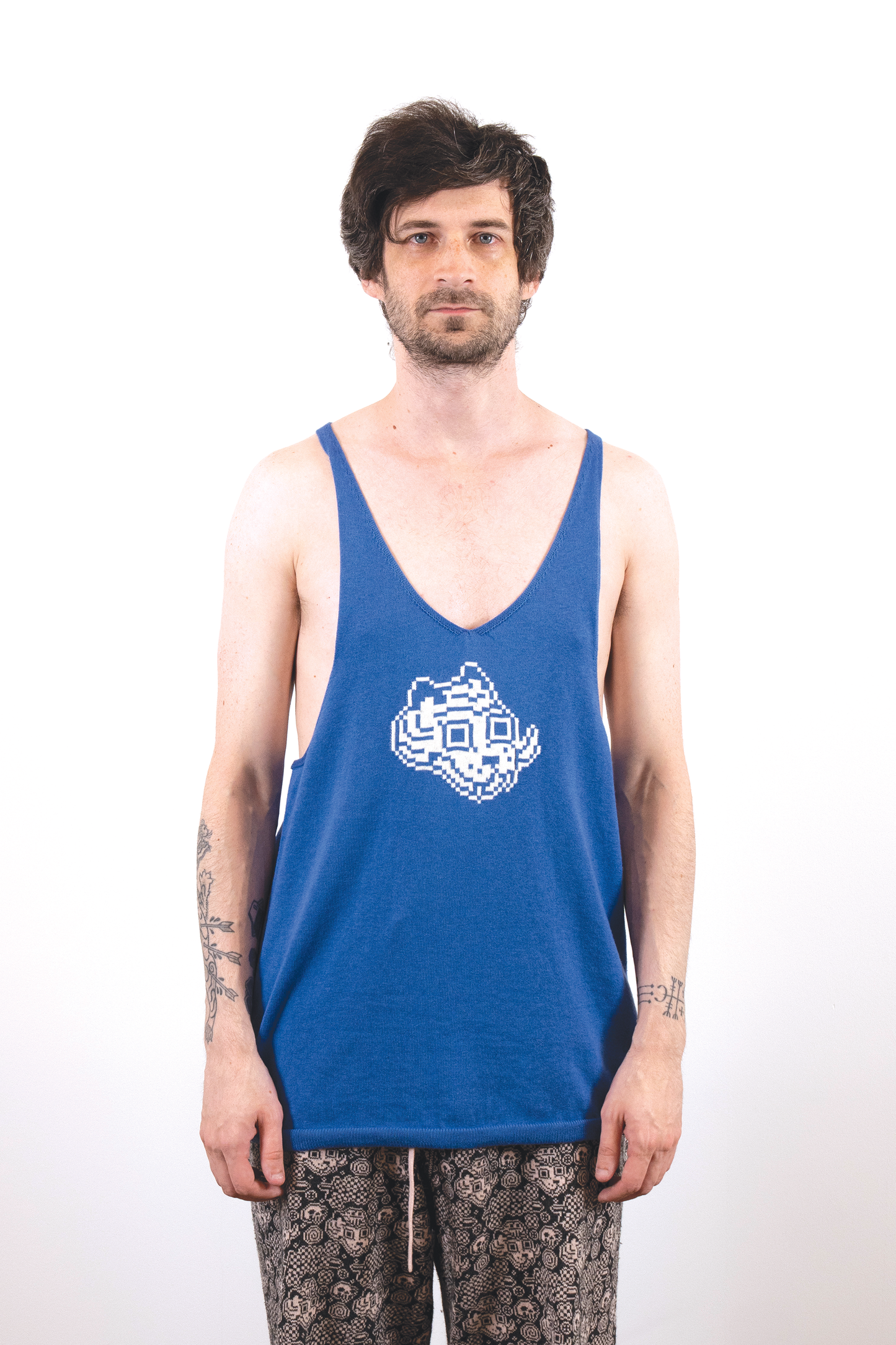 Tigerbob Tank Top // Twilight/Eggshell