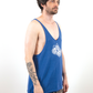 Tigerbob Tank Top // Twilight/Eggshell