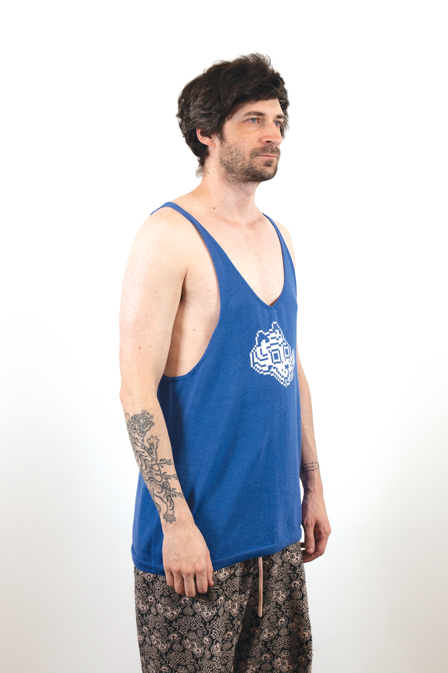 Tigerbob Tank Top // Twilight/Eggshell