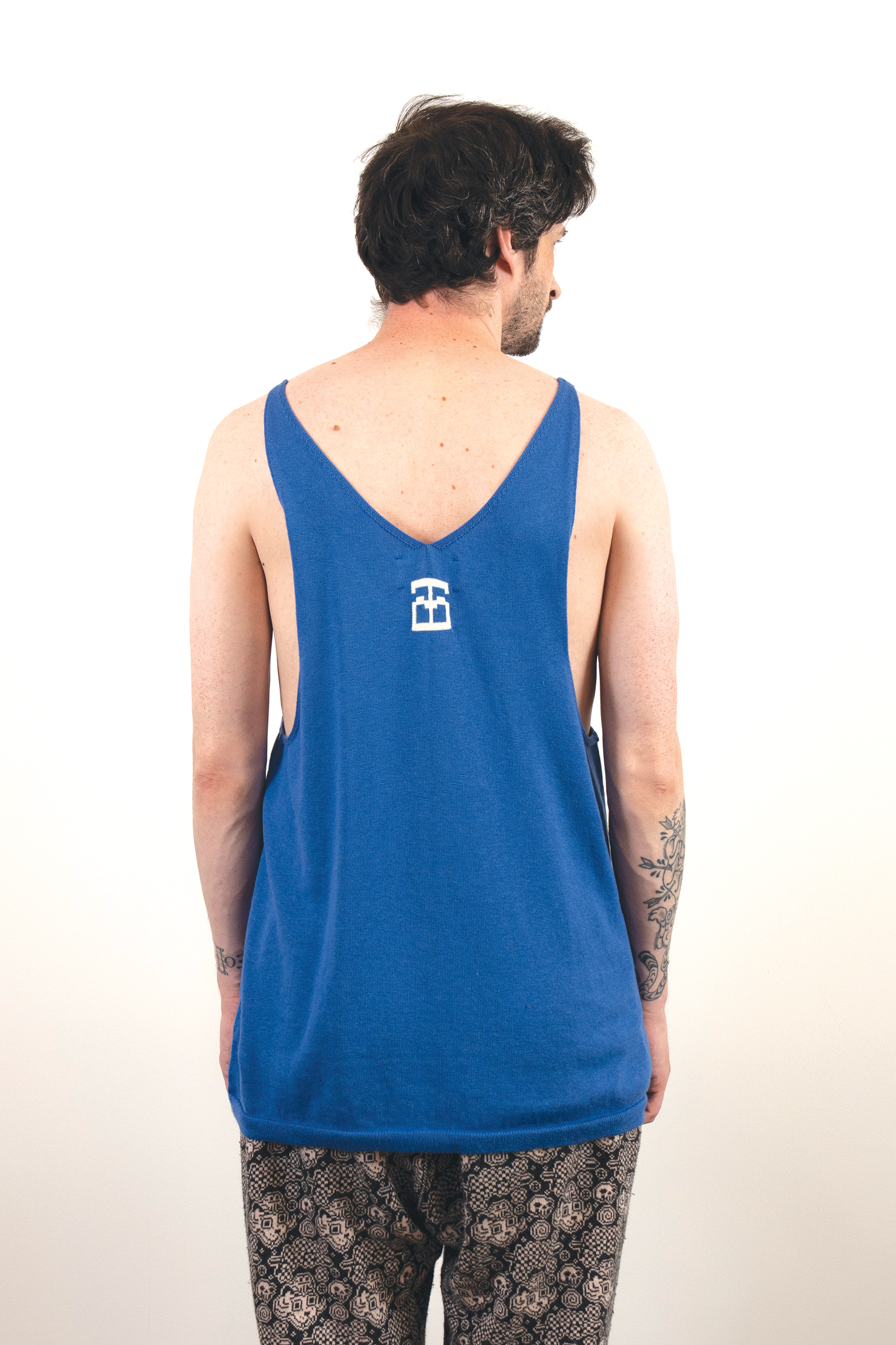 Tigerbob Tank Top // Twilight/Eggshell