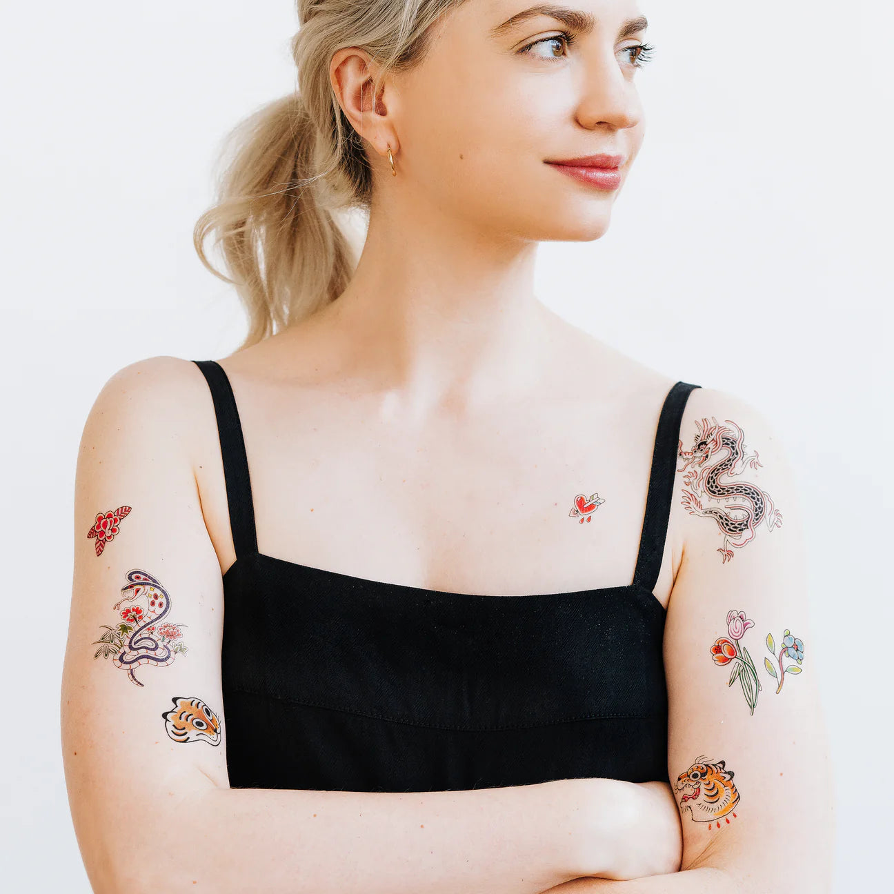 Fierce & Friendly Set // Temporary Tattoos by Tattly